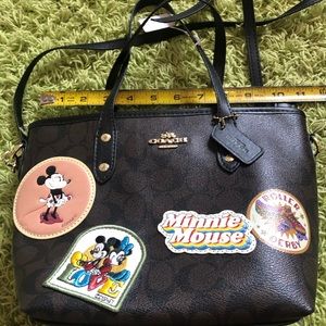 Coach Purse- Disney Themed w Patches